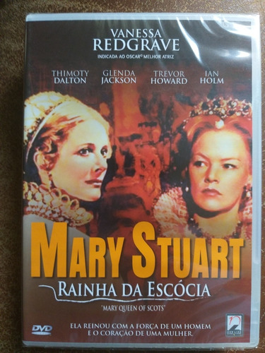 Dvd Mary Stuart Rainha Da Escócia Original (lacrado)