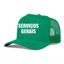 Boné Serviços Gerais Uniforme Profissional Serviço