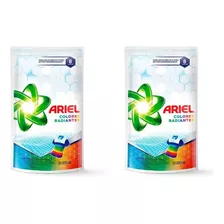 Jabon Liquido Para Ropa Ariel Color Radiante 800ml Pack X2