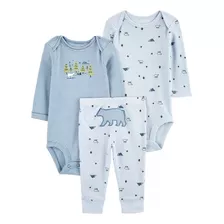 Conjunto Carters 3 Peças Masc.e Fem.(2 Body + 1 Calça)