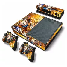 Xbox One X Skin Dragon Ball Fighterz Capa Protetora Vinil