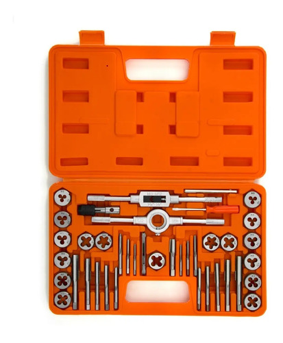 Juego Machos Cojinetes Terrajas 40 Piezas Mm Maletin Dgm