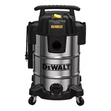 Aspiradora Dewalt 8 Galones Acero Inoxidable 5.0 Hp