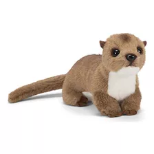 Peluche De Nutria Demdaco Cute Otter Aquatic Natural Brown 1