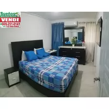 Sueños Bienes Raíces Real Estatem, Vende Un Apartamento, Segundo Nivel, En Gurabo, Santiago, Rep. Dom. (d.fresa)