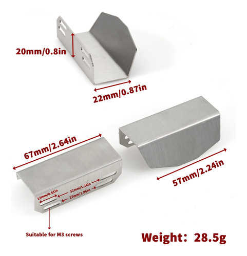 Armadura De Proteccin Xray Tlr Ae Srx8 Wltoys Arrma Armor T Foto 2