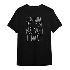 Polera I Do What I Want Cat Aesthetic 