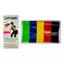 5 Bandas Elasticas Cerradas Theraband Tera Bandas X 5