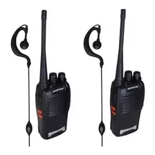 Kit 2 Radio Comunicador Walk Talk Baofeng 777s Longo Alcance