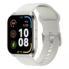 Smartwatch Haylou Watch Ls02 Pro Android Ios Tela 1.85 Prata