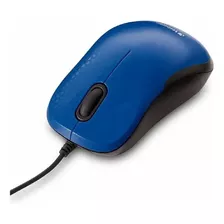 Mouse Verbatim Con Cable/azul. Color Azul