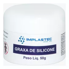 Graxa De Silicone Implastec Pote 50g