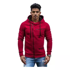 Sudadera Hombre Con Capucha De Calidad Con Cierre Hoodie