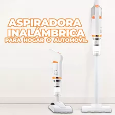 Aspiradora Inalámbrica Vertical Multifuncional Lavable. Color Blanco