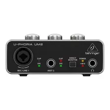 Interface Audio Behringer Um2 I Nfe 2 Anos Produto Oficial