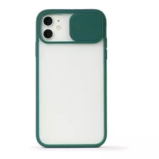 Funda Generica Para iPhone Silicona Traslucida Tapa Camara 