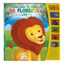 Livro Conhecendo Os Sons Da Floresta: Leão