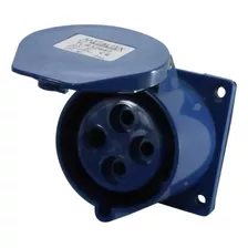 Tomada De Embutir Reta 32a 220-250v 3p+e - Metaltex