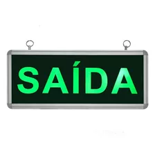 Placa De Sinalização Para Saída De Led Un-15 Unik - 220v