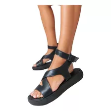 Sandalias Bajas Ojotas De Mujer Chatitas Chanclas Con Tiras