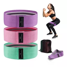 Kit 3 Hip Mini Band Elastico Academia Treino Funcional Fit