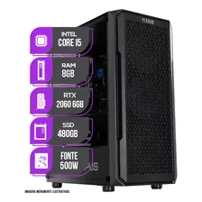 Pc Gamer Mancer, Intel I5, Rtx 2060, 16gb, Ssd 480gb