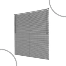 Persiana Horizontal De Pvc- Off 0,80x1,30m Evolux Cor Cinza