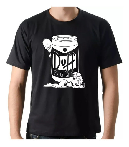 Camiseta Camisa Duff Beer The Simpson Homer Algodão Top 