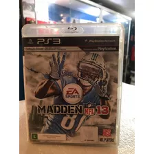 Madden 13 Ps3 Original Mídia Física