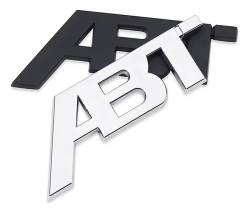 Para Volkswagen A3 A5 Q5 Q7 Tt Rs 3d Metal Abt Logo Badge Foto 7