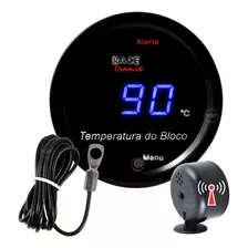 Medidor Temperatura Bloco Motor Marcador 52mm C/ Copo Sirene