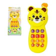 Celular Tigre Animalitos Juguete Sonidos Juego Juguete Bebes