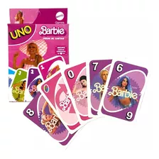 Juego De Cartas Uno Barbie Edición Especial