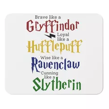 Mouse Pad - Harry Potter - Brave Like A Gryffindor, Loyal...