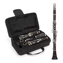 Clarinete Negro Baquelita Boehm Silvertone Slcl001 Con Envio