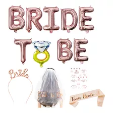 Kit Despedida De Solteira Bride To Be Noiva Tiara Bride 