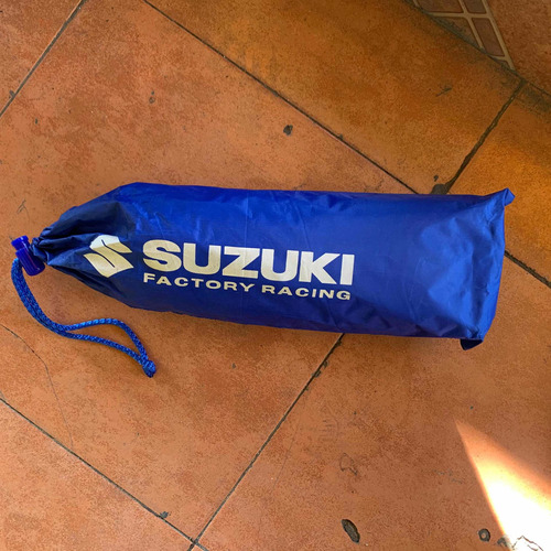 Funda Cubierta Cubre Motocicleta Impermeable Logo Suzuki  Foto 2