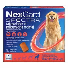 Antipulgas E Carrapato Nexgard Spectra 30,1 A 60kg 1 Comp