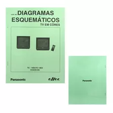 Livro Diagrama Esquemáticos Panasonic Tc-14d2 14c2 Chassi B6