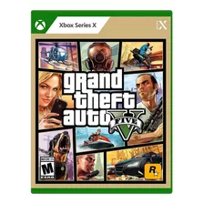 Jogo Xbox X Grand Theft Auto V Gta 5 Midia Fisica