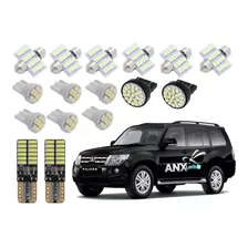 Kit Lampadas Completo Leds Pajero Full Teto Placa Re Interno