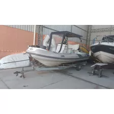 Bote Zefir G500 Ano 13 C/ Motor Evinrude E-tec De 115 Ano 14