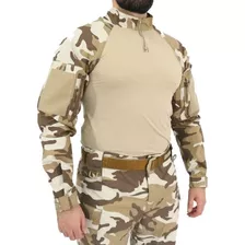 Camisa Tatica Dacs Combat Shirt Multicam Choque Desert