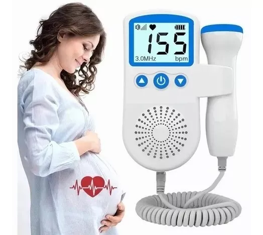 Detector De Frecuencia Cardíaca Fetal Portátil Doppler