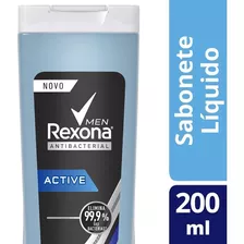 Sabonete Líquido Antibacterial Rexona Active 200ml