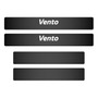 Sticker Cubre Estribos Fibra De Carbon Para  Vw Vento 4pzs