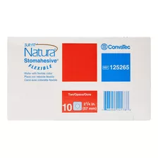 10 Placa Aro Ostomia 57 Mm Natura 125265 Convatec - Deltamed