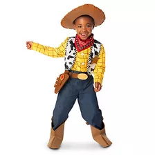 Fantasia Xerife Woody T/ 3 E 4 Anos Original Loja Da Disney