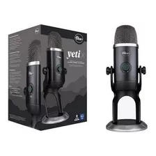 Micrófono Blue Yeti X Condensador Y Estéreo Logitech Negro