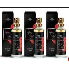 Perfume Kit X 3 Intense Girl De 15 Ml + Envió Gratis Amakha